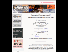 Tablet Screenshot of lselectronics.net